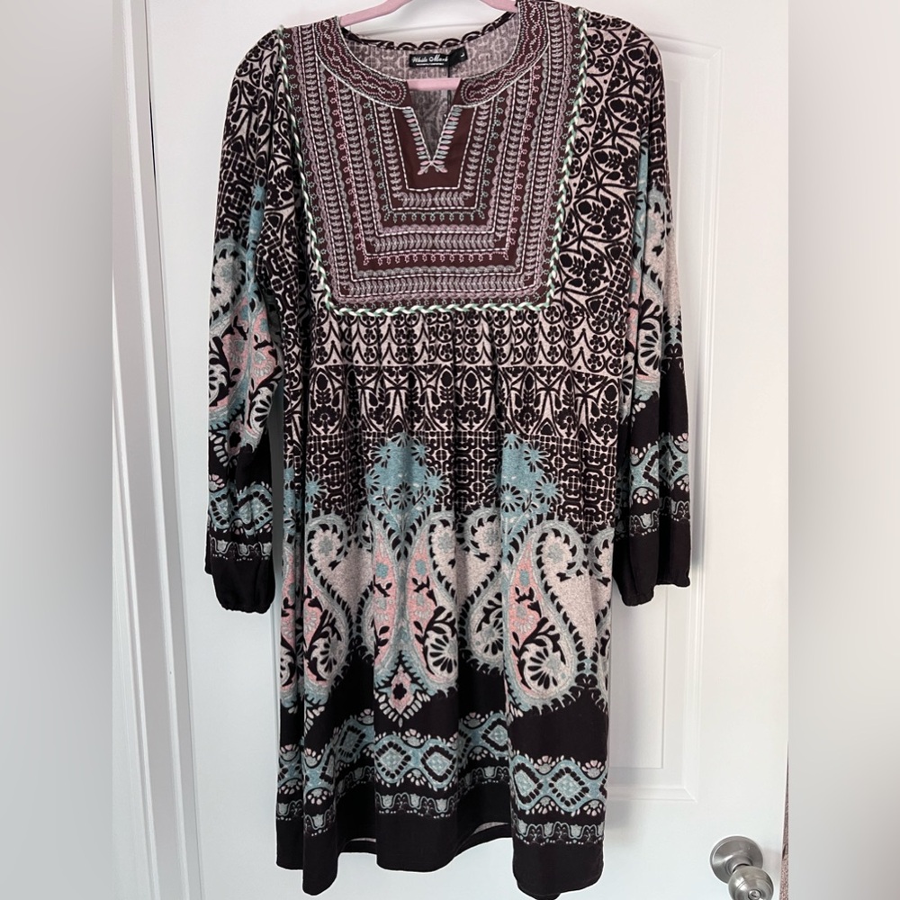 White Mark Phoebe Sweater Dress